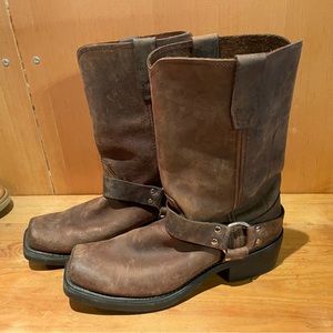 Durango Motorcycle Boots Square Toe Harness